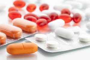 Vitamin-Kapseln und Tabletten